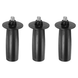 QUARKZMAN Set of 3 Rotary Tool Side Handle 10 mm Thread 111 mm Length Plastic Rotary Tool Handle Replacement Auxiliary Grinding Handle Tool