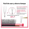 Pestañas Postizas Itntfn 3d Forma U Naturales Y Voluminosas