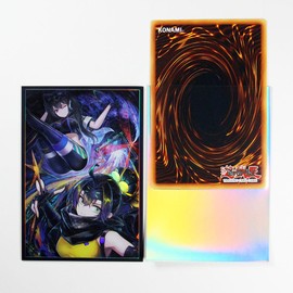 Volcanic Island 50ct 63x90mm Holographic Top Loading Trading Card Sleeves for YuGiOh/Japanese Art Anime Printing Card Sleeves Protectors (SP & IP)