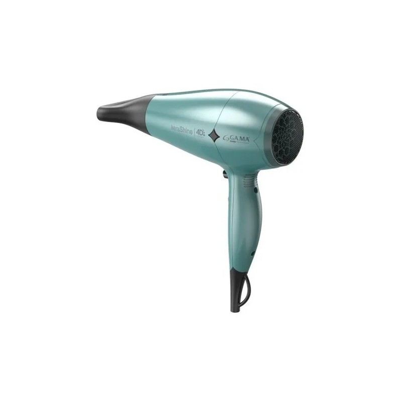 Secadora Cabello Profesional Diamond Kerashine Iones Y Ozono Color Turquesa