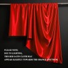 Red Satin Fabric 60 Inch by 5 Yards Solid Silky