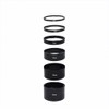 Yuauy 4 Sets Bicycle Headset Stem Washer Spacer 2/3/5/10/15/20mm Fits