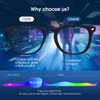 Occffy Blue Light Blocking Glasses for Men Women Computer Glasses