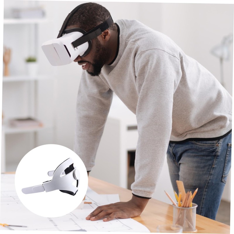 KONTONTY Adjustable Headband for 2 Vr Headset Comfort Elite Non-Slip