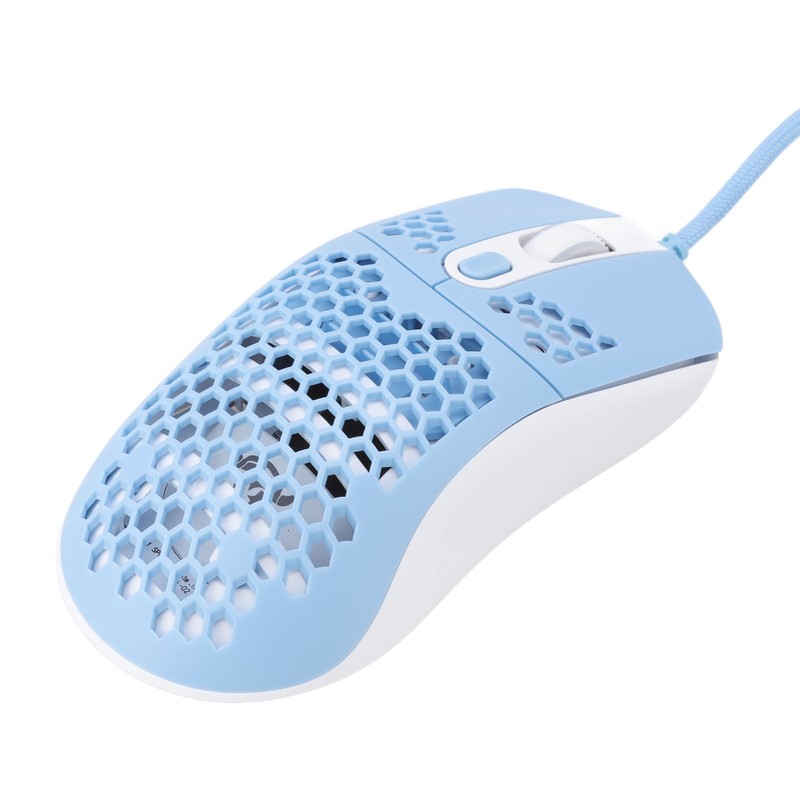 RGB Mouse Cellular Hollow Design Lightweight Wired Backlight 12000DPI 6