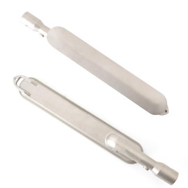 Beurbcikue Cast 304 Stainless Steel Burner for Grand Turbo Y0665 Y0663 Y0662 Grand Turbo Grill Replacement Parts for BBQ Galore Turbo, Barbeques Galore Turbo Elite, Grand Hall, 16 1/4", 1 Pack