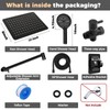 12 Inch Shower Head,High Pressure Rainfall Shower Head Combo with