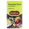 Celestial Seasonings Sleepytime Decaf Lemon Jas Green Tea Bags -