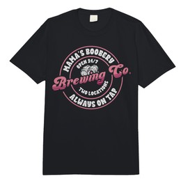 Funny Mama's Boobery Always On Tap Breastfeeding Mother Gift Comfort Colors Adult Heavyweight T-Shirt