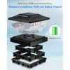 Ofuray Solar Post Cap Lights,4Pack Fence Deck Post Cap Solar