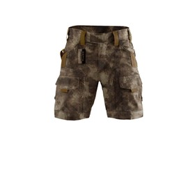 ZAPT Tactical Shorts Military EDC Cargo Short Hiking Outdoor Camo Shorts Multi Pockets Men (AU-camo, L)
