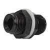 Fuel Cell Bulkhead Fitting with PTFE Washer Black Anodized 6061‑T6