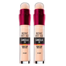 Maybelline New York Age Corrector with Goji Berries and Haloxyl Covers Dark Circles and Small Wrinkles 2 Pack 01 Light