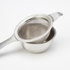 Sunnex 11109 S/ST Tea Strainer and Bowl, 2" Wide x