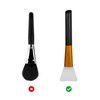 4 Pack Facial Brush, Makeup Spatula, Silicone Face Mask Applicator,