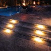 mirrea 7" Outdoor Hardscape Lighting Low Voltage Retaining Wall Lights