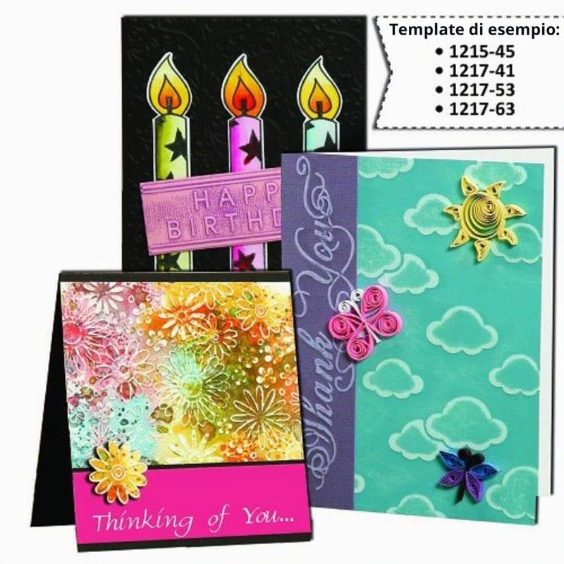 Darice Embossing Folder Cartella per Goffratura Mascherina Pois, Plastica, Trasparente,