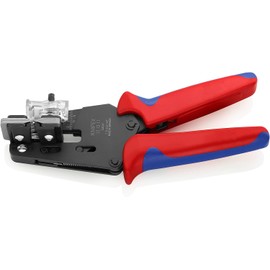 KNIPEX Precision Wire Stripper with Moulding Blades 1.5/2.5/4/6 mm² with Multi-Component Sleeves Burnished 195 mm 12 12 11