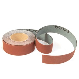 Peachtree Woodworking Supply 1" x 20 Foot Refill for Boxed Abrasive Roll Pack, Wood Turners, Furniture Repair, Woodworkers, Metal Workers and Automotive Body Work (600 Grit)
