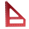 3D Multi Angle Measuring Ruler 45 90 Degree Aluminum Alloy