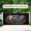 6 x 13 FT Large Patriotic American Flag Garage Door