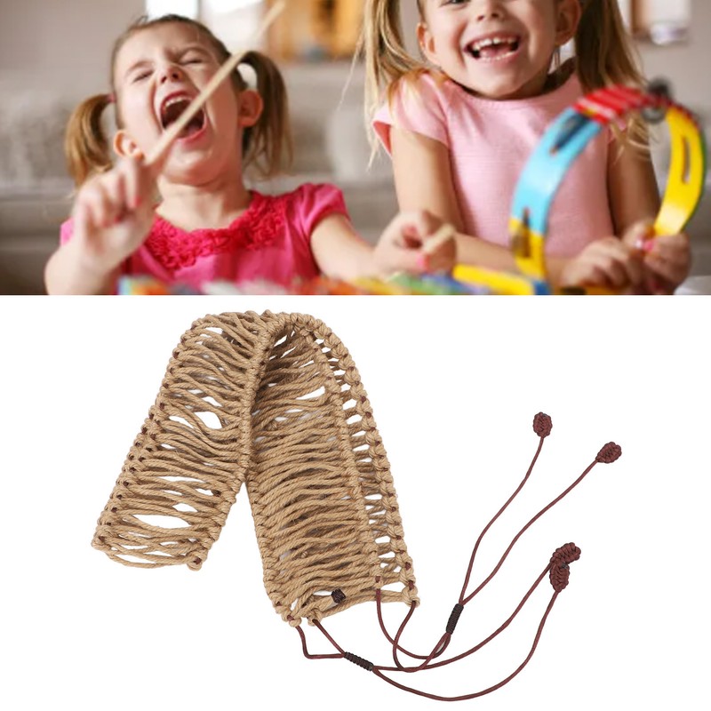 Steel Tongue Drum Braided Rope Wrapped Noise Cancelling Decorative Ethereal