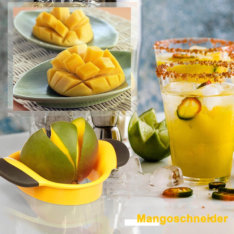 Mango Cutter, Stainless Steel Mango Divider Blade, Used for Mango