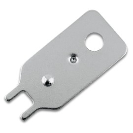 Dispenser Key Replacement for Rubbermaid Compatible with Flex, AutoFoam, AutoClean, AutoFlush Dispensers Key 3486595 – Durable Metal Lock Plate Key for Manual and Touch-Free Systems - 1 Pack