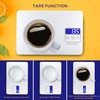 Digital Kitchen Scale K28H – Ultra-Slim Design, Precise 1g–15kg Measurement,