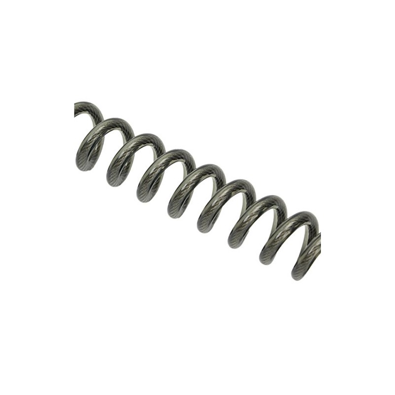 C-FUNN 5Pcs 26cm Steel Plier Coil Tether Lanyard Secure Grip