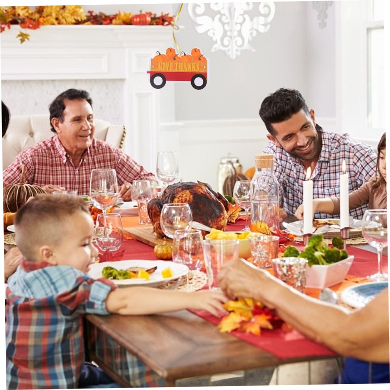 Gadpiparty 3sets Decorative Thanksgiving Spiral Pendants Hanging Swirl Decor for