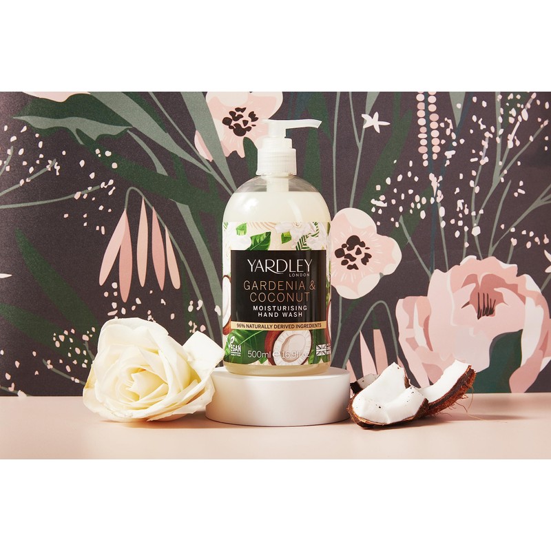 Yardley London Deluxe Gardenia Botanical Coconut Hand Wash 500ml