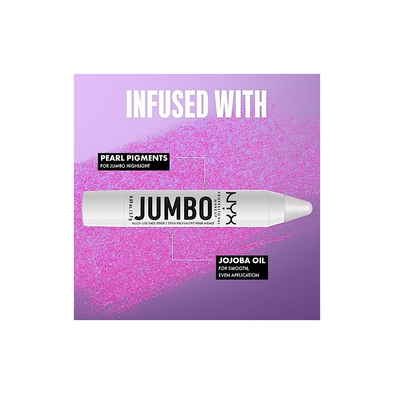 Iluminador Jumbo Highlighter de Nyx Professional Makeup - Tono Vanilla