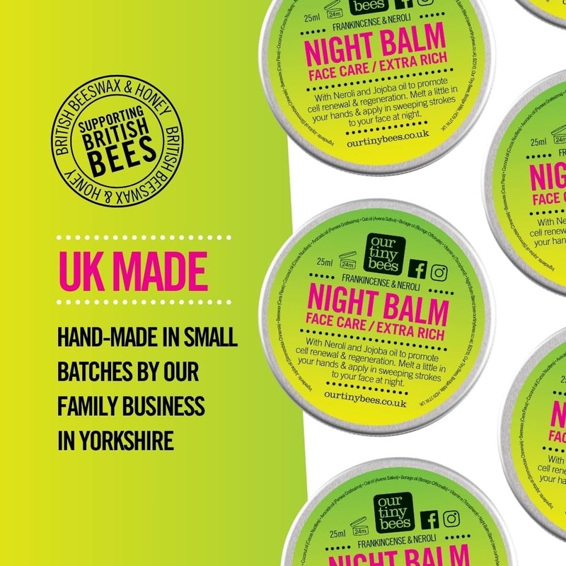 Frankincense and Neroli Face Balm |100% Natural Balm | Deeply