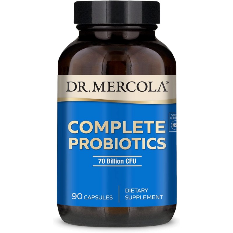 Dr. Mercola Complete Probiotics 180 Ct - 90 Servings- Twice