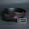 Stamera 대구백화점 스타메라이태리 완제품 직수입 가죽벨트 (솔리드 브라운 벨트) Daegu Department Store Stamerai Italian Finished Imported Leather Belt (Solid Brown Belt)