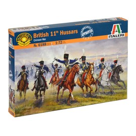Italeri British 11th Hussars (Crimean War) 6188 1:72 Figures Model Kit