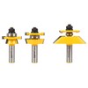 YONICO Router Bits Set Cabinet Door Rail and Stile Raised