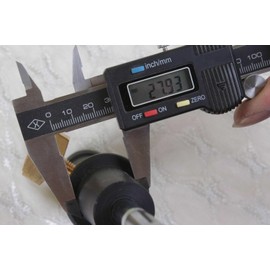 WUQIMUSC 3/4 4/4 Double Bass End Pin Ebony Rubber Durable Skid bass parts Non-slip Bottom,1PCS