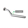 Shower Head Adapter,Solid Brass 135 Degree Shower Elbow Adapter,G1/2" Shower