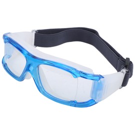 Sport Goggles, Basketball Glasses Explosion Proof with PC Lens for Training (Blue)
