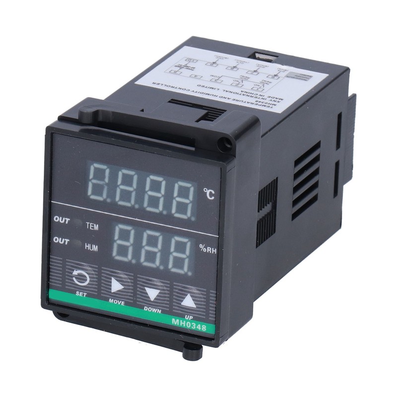 Temperature Humidity Controller High Accuracy Digital Smart Monitor MH0348 AC85‑