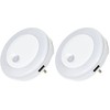 Northpoint LED Night Light for Socket, Motion Sensor, 2 x