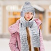 JenPen Women Winter Hats Scarf and Gloves Set for Women
