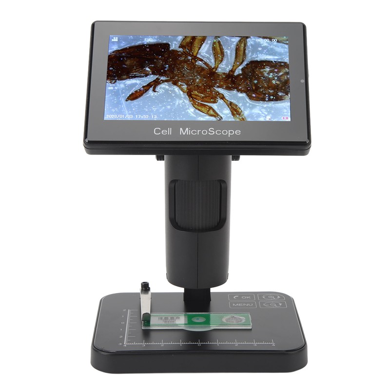 Digital Microscope with 5in IPS Screen USB 1080P 1000X Magnification