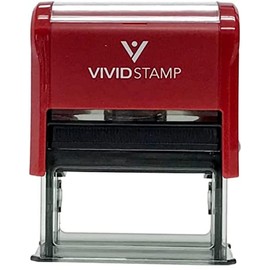 Sample Not for Sale Self Inking Rubber Stamp (Red Ink) - Large