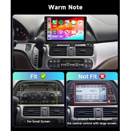 8Core 4G+64G Carplay Radio for Honda Odyssey 2005-2010 Car Stereo with 10.1'' 1280x720 IPS Touchscreen Wireless Carplay Android Auto,DSP/46EQ,Bluetooth 5.0 FM/RDS GPS WiFi MirrorLink SWC Backup Camera