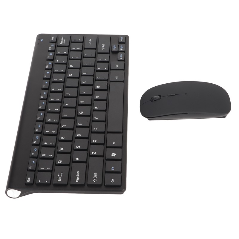 Smart Wireless Keyboard Mouse Kit Silent LED Indicator Waterproof Power