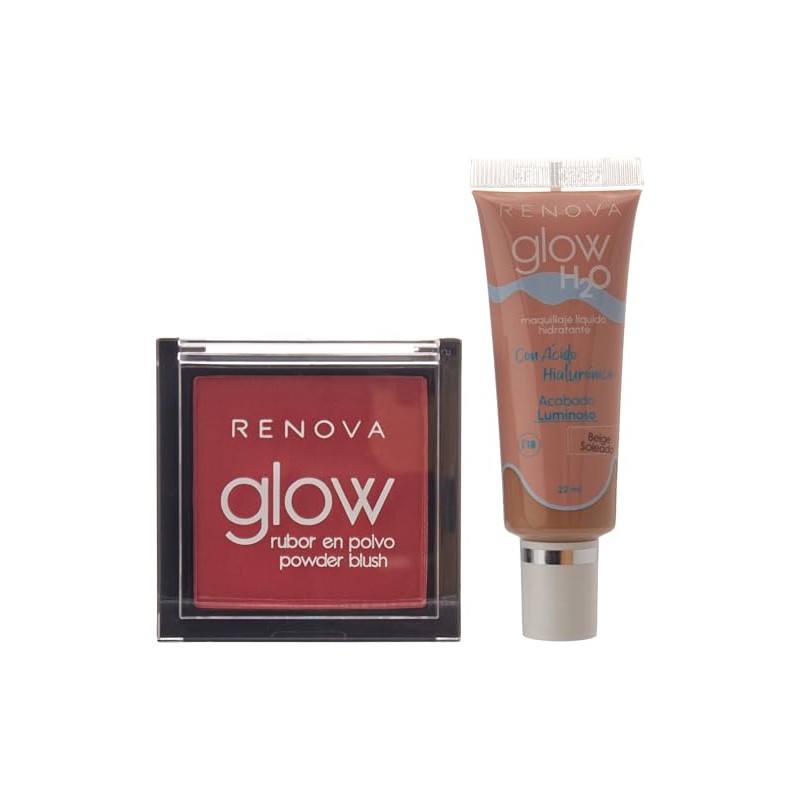 Renova | Kit Rubor Fucsia & Maq Glow H2O Soleado