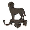 Dio Wall Hook Dog Cast Iron 16 x 16.5 cm